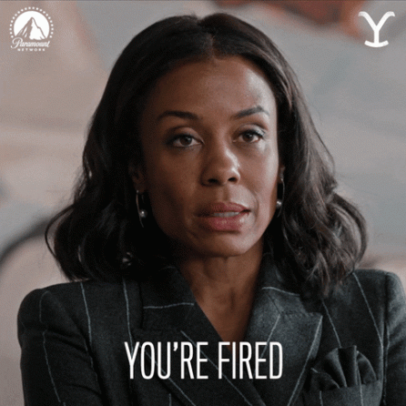 You are Fired